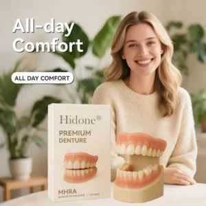 𝐇𝐢𝐝𝐨𝐧𝐞® 🐱‍🐉💦- 𝐏𝐫𝐞𝐦𝐢𝐮𝐦 𝐃𝐞𝐧𝐭𝐮𝐫𝐞- (✨Suitable for all mouth shapes, custom-made dentures for a perfect fit✨）
