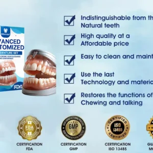 𝐁𝐢𝐤𝐞𝐧𝐝𝐚® --🦷Advanced Customized Full Denture Set🦷🇺🇸 (⏰Limited time discount last 30 minutes⏰)