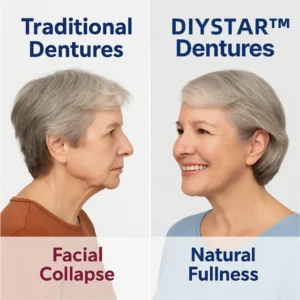 DIYSTAR™ Custom-Fit Functional Dentures — Perfectly Fitted in Minutes at Home