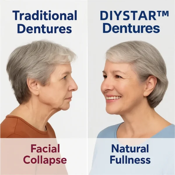 DIYSTAR™ Custom-Fit Functional Dentures — Perfectly Fitted in Minutes at Home