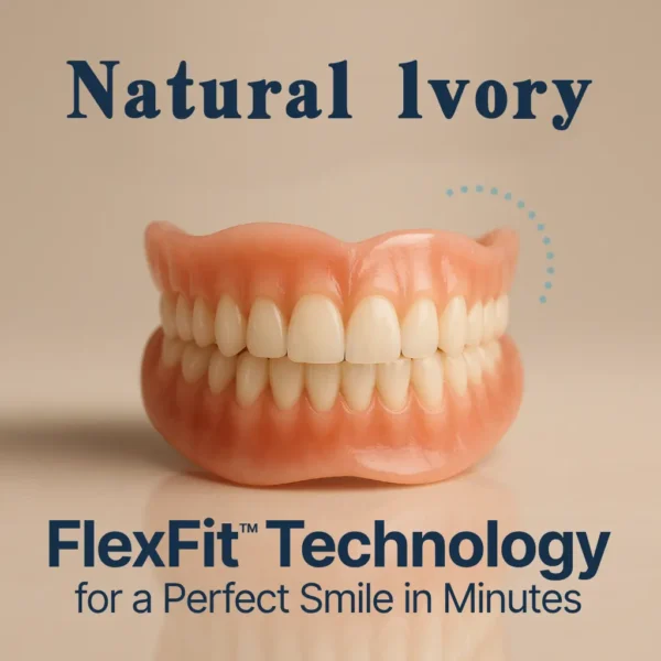 DIYSTAR™ Custom-Fit Functional Dentures — Perfectly Fitted in Minutes at Home