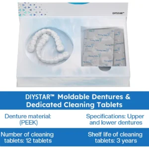 DIYSTAR™ Moldable Dentures
