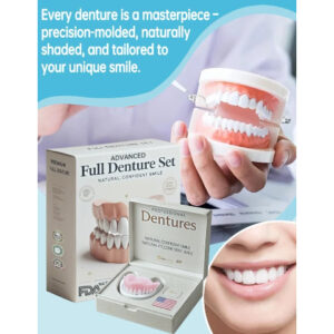 NESLEMY-🦷Advanced Customized Full Denture Set🦷 (⏰Limited time discount last 30 minutes⏰)