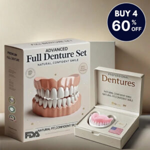 NESLEMY-🦷Advanced Customized Full Denture Set🦷 (⏰Limited time discount last 30 minutes⏰)