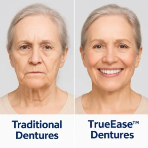 TrueEase™ Custom-Fit Functional Dentures — Perfectly Fitted in Minutes at Home