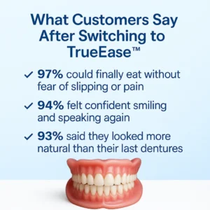 TrueEase™ Custom-Fit Functional Dentures — Perfectly Fitted in Minutes at Home
