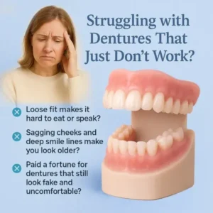 Bikenda® 👧🏻🔆- 𝐏𝐫𝐞𝐦𝐢𝐮𝐦 𝐃𝐞𝐧𝐭𝐮𝐫𝐞- (✨Suitable for all mouth shapes, custom-made dentures for a perfect fit✨）