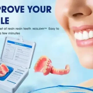 NESLEMY™-🦷Advanced Customized Full Denture Set🦷——Self-adsorbed in the mouth, comfortable to wear, worry-free chewing——your exclusive denture solution (⏰Limited time discount last 30 minutes⏰)