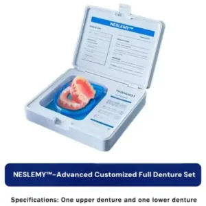 NESLEMY™-🦷Advanced Customized Full Denture Set🦷——Self-adsorbed in the mouth, comfortable to wear, worry-free chewing——your exclusive denture solution (⏰Limited time discount last 30 minutes⏰)