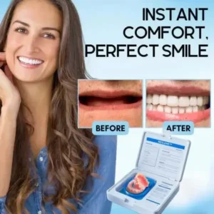 NESLEMY™-🦷Advanced Customized Full Denture Set🦷——Self-adsorbed in the mouth, comfortable to wear, worry-free chewing——your exclusive denture solution (⏰Limited time discount last 30 minutes⏰)