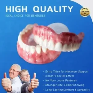 NESLEMY™-🦷Advanced Customized Full Denture Set🦷——Self-adsorbed in the mouth, comfortable to wear, worry-free chewing——your exclusive denture solution (⏰Limited time discount last 30 minutes⏰)