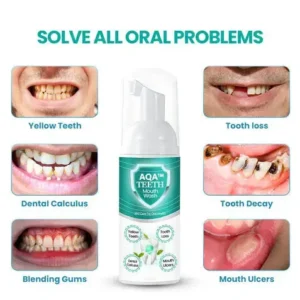 AQA™ NEW TEETH Mouthwash – Solve all Oral Problems