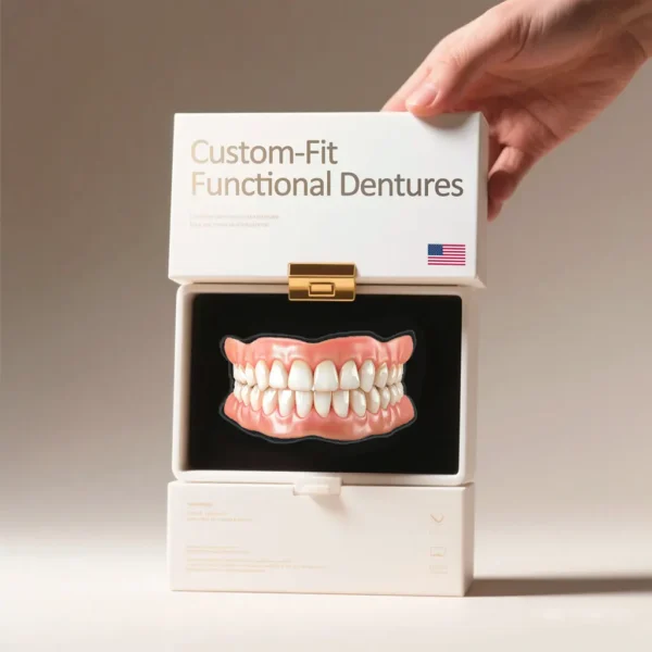 【Official Brand Store】Custom-Fit Functional Dentures