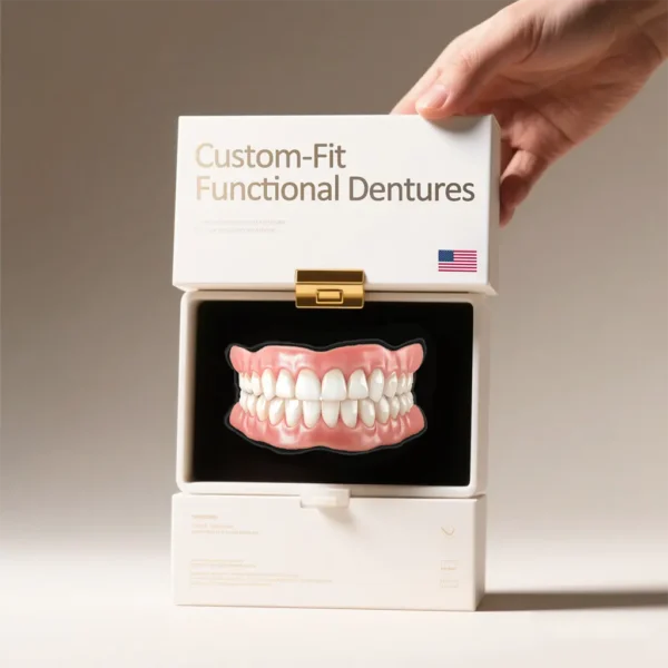 【Official Brand Store】Custom-Fit Functional Dentures