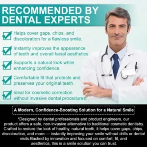 🦷𝗢𝘂𝗿𝗹𝘆𝗮𝗿𝗱® 𝗜𝗻𝘀𝘁𝗮𝗻𝘁 𝗦𝘁𝗶𝗰𝗸-𝗼𝗻 𝗗𝗲𝗻𝘁𝗮𝗹 𝗩𝗲𝗻𝗲𝗲𝗿𝘀 (✅Clinically proven, easy-to-use dental veneers trusted by over 8,000 US users for a comfortable, natural smile.)