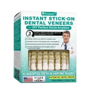 🦷𝗢𝘂𝗿𝗹𝘆𝗮𝗿𝗱® 𝗜𝗻𝘀𝘁𝗮𝗻𝘁 𝗦𝘁𝗶𝗰𝗸-𝗼𝗻 𝗗𝗲𝗻𝘁𝗮𝗹 𝗩𝗲𝗻𝗲𝗲𝗿𝘀 (✅Clinically proven, easy-to-use dental veneers trusted by over 8,000 US users for a comfortable, natural smile.)