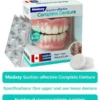 ✅ Proudly made and shipped from Canada| Medazy® Suction-fit Complete Denture 🦷🍎🍏