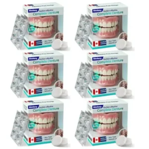 ✅ Proudly made and shipped from Canada| Medazy® Suction-fit Complete Denture 🦷🍎🍏