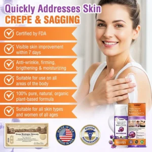 YUNPSO™ Queen Nectar Peptide + Bakuchiol Skin Restoration Cream - Anti-aging, Hydrating, Skin Firming & Lifting, Skin Repair, Even Tone, Acne and Dark Spot Treatment, Wart and Mole Removal, and Psoriasis Relief.
