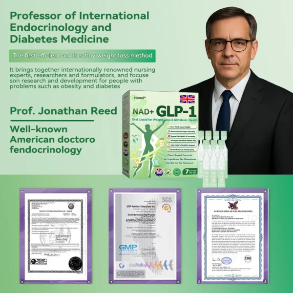 💖Official Store | Honxi® NAD+ GLP-1 Oral Liquid for Weight Loss & Metabolic Health (Just once a day, visible changes in 7 days) ✅ For obesity, cardiovascular health, diabetes, sleep apnea, gut health, joint issues, and more