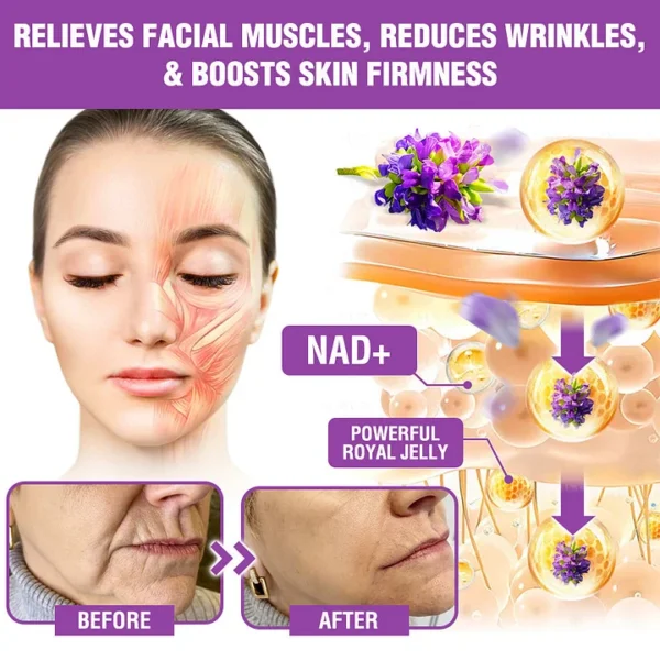 YUNPSO™ Queen Nectar Peptide + Bakuchiol Skin Restoration Cream - Anti-aging, Hydrating, Skin Firming & Lifting, Skin Repair, Even Tone, Acne and Dark Spot Treatment, Wart and Mole Removal, and Psoriasis Relief.
