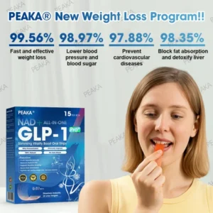 【Last Day Promotion 80% OFF🥇】PEAKA® GLP‑1 Seven-in-One Slimming Vitality Boost Oral Strips 👩‍⚕️ TGA-Certified | 1 Strip Daily | Visible Results in 7 Days ✅ Supports Weight Loss, Heart Health, Blood Sugar, Sleep & Joint Mobility
