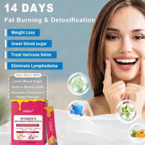 ADFIRE® BALANCE BURN BEAUTIFY WOMEN'S GLP-1+SHILAJIT+ ROYAL JELLY METABOLIC ESSENCE STICK