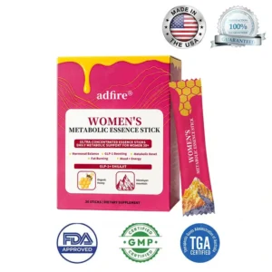 ADFIRE® BALANCE BURN BEAUTIFY WOMEN'S GLP-1+SHILAJIT+ ROYAL JELLY METABOLIC ESSENCE STICK