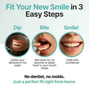 Medazy™ Custom-Fit Full Functional Dentures