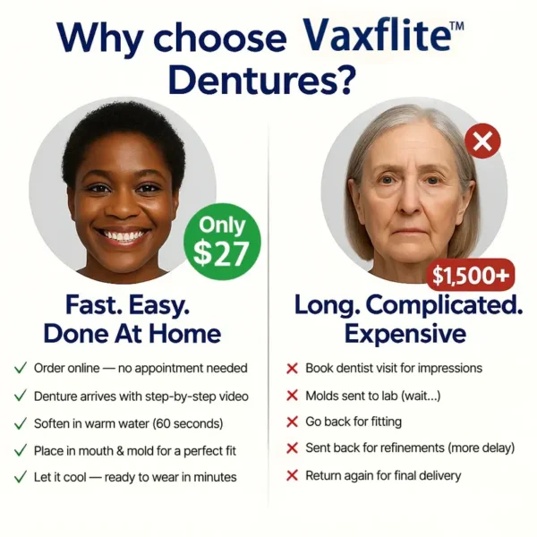 NESLEMY™ Custom-Fit Functional Dentures