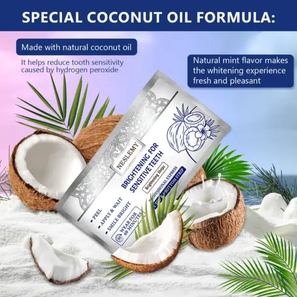 NESLEMY™Coconut Whitening Strips