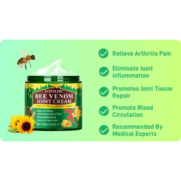 🐝🐝New upgrade LOVILDS™ Bee Venom Joint Repair Cream