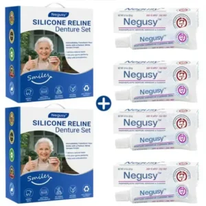 ✅Official Store | Negusy™ 𝐒𝐢𝐥𝐢𝐜𝐨𝐧𝐞 𝐑𝐞𝐥𝐢𝐧𝐞 𝐃𝐞𝐧𝐭𝐮𝐫𝐞 𝐒𝐞𝐭 American Dental Association (ADA) Recommendation