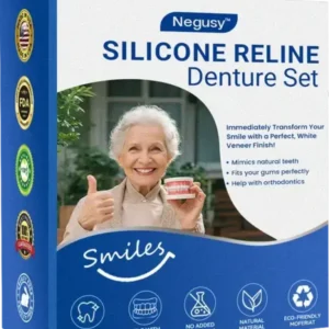 ✅Official Store | Negusy™ 𝐒𝐢𝐥𝐢𝐜𝐨𝐧𝐞 𝐑𝐞𝐥𝐢𝐧𝐞 𝐃𝐞𝐧𝐭𝐮𝐫𝐞 𝐒𝐞𝐭 American Dental Association (ADA) Recommendation