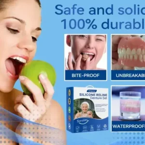 ✅Official Store | Negusy™ 𝐒𝐢𝐥𝐢𝐜𝐨𝐧𝐞 𝐑𝐞𝐥𝐢𝐧𝐞 𝐃𝐞𝐧𝐭𝐮𝐫𝐞 𝐒𝐞𝐭 American Dental Association (ADA) Recommendation