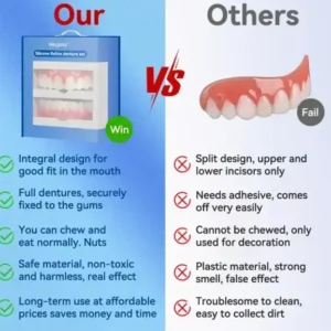 ✅Official Store | Negusy™ 𝐒𝐢𝐥𝐢𝐜𝐨𝐧𝐞 𝐑𝐞𝐥𝐢𝐧𝐞 𝐃𝐞𝐧𝐭𝐮𝐫𝐞 𝐒𝐞𝐭 American Dental Association (ADA) Recommendation
