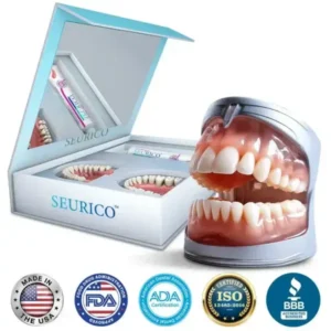 ✅Official Store | Seurico™ Silicone Full Denture Set – Recommended by the American Dental Association (ADA)