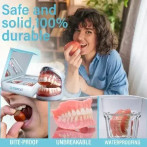 ✅Official Store | Seurico™ Silicone Full Denture Set – Recommended by the American Dental Association (ADA)