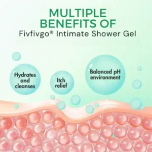Fivfivgo® Intimate Soothe HPV Genital Warts Shower Gel PRO