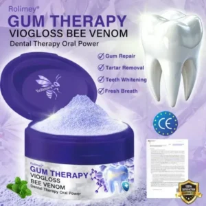 🇬🇧👨🏼‍⚕️Rolimey® VioGloss Bee Venom Dental Therapy Oral Power🦷