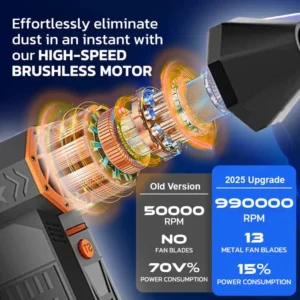 2025 Upgrade TAILEDEN 5000W Thermal Snow Blower