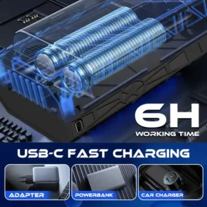 2025 Upgrade TAILEDEN 5000W Thermal Snow Blower