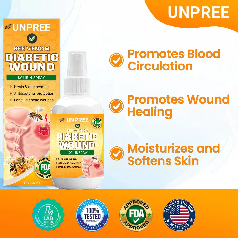 UNPREE™ Bee Venom Diabetic Wound Kolirin Spray