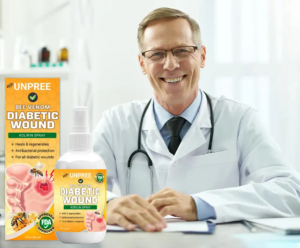 UNPREE™ Bee Venom Diabetic Wound Kolirin Spray