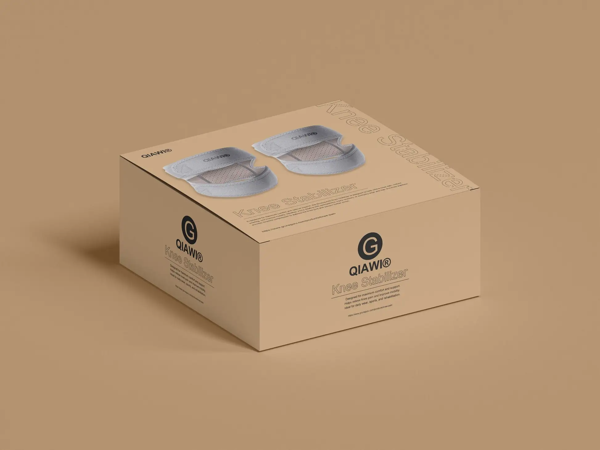 QIAWI® Knee Stabilizer Relieves Arthritic Knee Pain