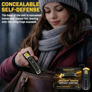 SUPTRUCK™ Voltax ShockForce 75M Stun Car Keychain