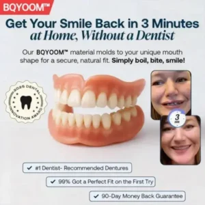 🌎Ends Today: 70% OFF! BQYOOM™ Custom-Fit Full Functional DenturesMake you more confident
