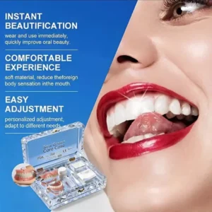 Ends Today: 75% OFF! ⏰FOMONEST™ Medical Full Denture with Strong Suctiond Custom-Fit Full Functional Dentures