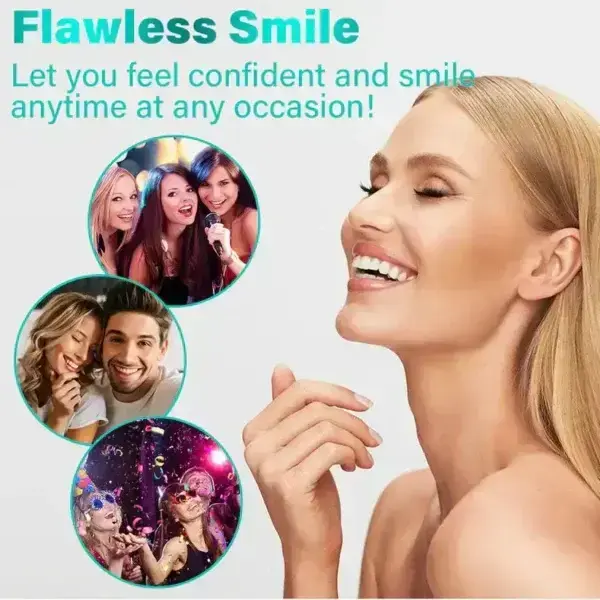 🔥Limited Time 50% OFF: 2nd ltem 60% Off🔥HazyGalaxy® Full Denture with Strong Suction ✅ Made and Shipped from the USA🍀